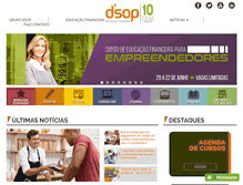 Tablet Screenshot of dsop.com.br